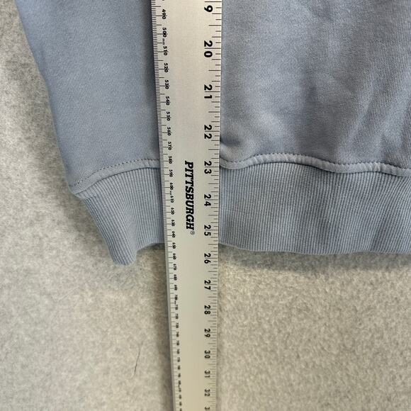 Universal Thread Leisure Studio Oversized Graphic Sweatshirt Women Size XXL Blue - Picture 8 of 15